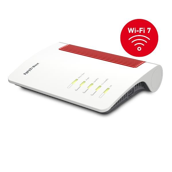 FRITZ!BOX 5690 INTERNATIONAL ROUTER PER FIBRA OTTICA (AON/GPON) WI-FI 7 FINO A …