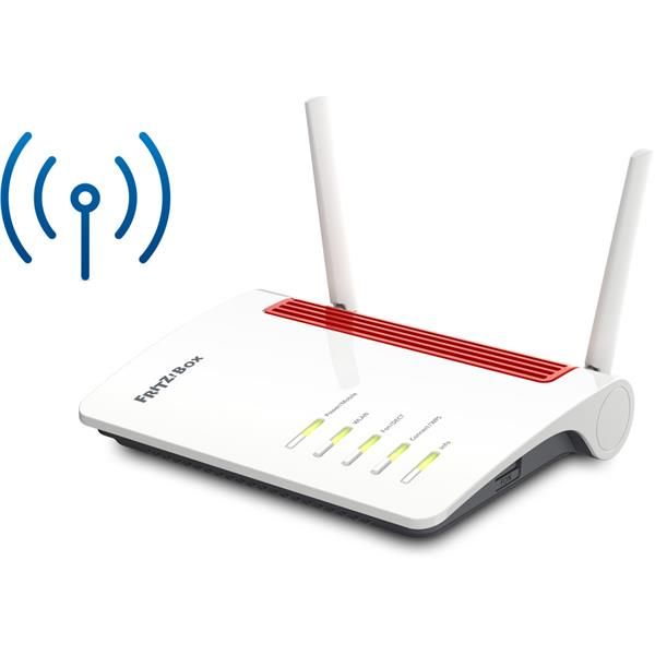 FRITZ!BOX 6850 4G EDITION INTERNATIONAL MODEM ROUTER 4G LTE WI-FI DUAL BAND 1.2…
