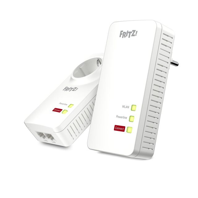 FRITZ!Powerline 1260E WLAN Set 1200 Mbit/s Collegamento ethernet LAN Wi-Fi Bian…