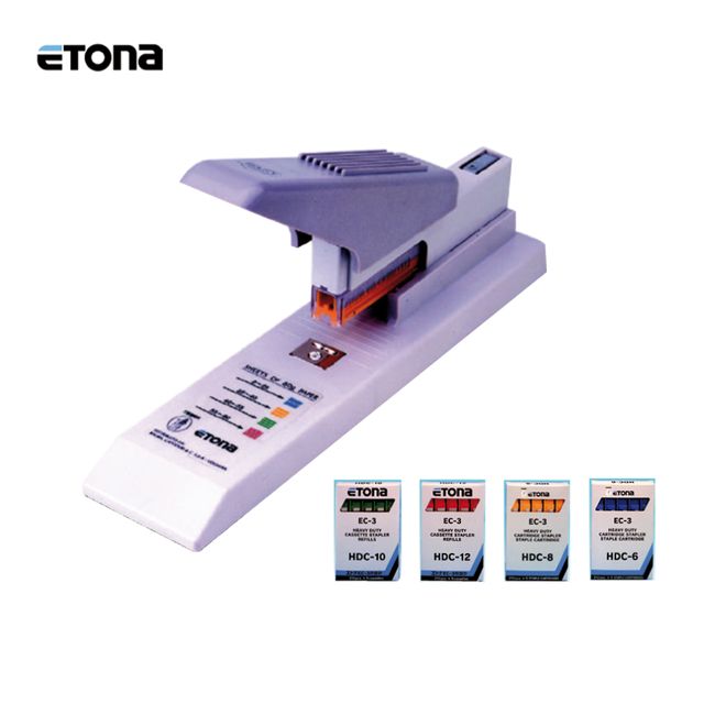 Cucitrice da tavolo EC3 - max 100 fogli - grigio -Etona