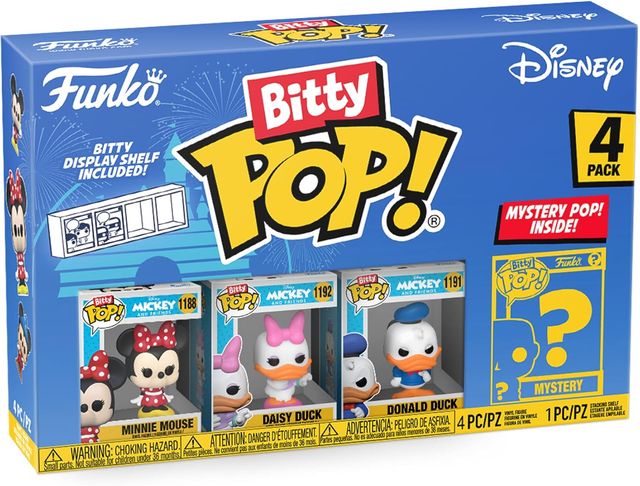 FUNKO BITTY POP VINYL FIGURE - DISNEY MICKEY MOUSE - 71320 MINNIE (4PK)