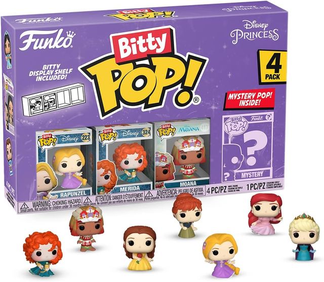 FUNKO BITTY POP VINYL FIGURE - DISNEY: PRINCESS - 73030 RAPUNZEL (4PK)