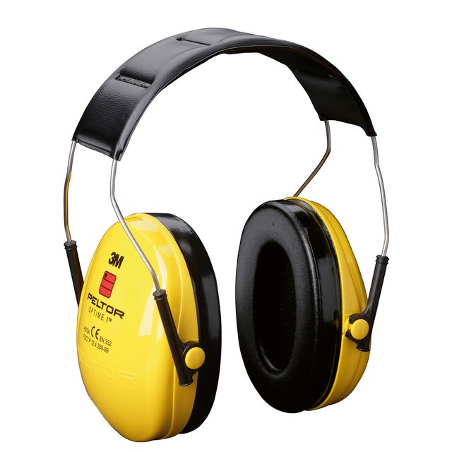 Cuffie auricolari 3M Peltor™ giallo 27 dB Optime I