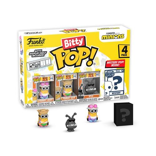FUNKO BITTY POP VINYL FIGURE - MINIONS - 73038 YOUNG GRU (4PK)