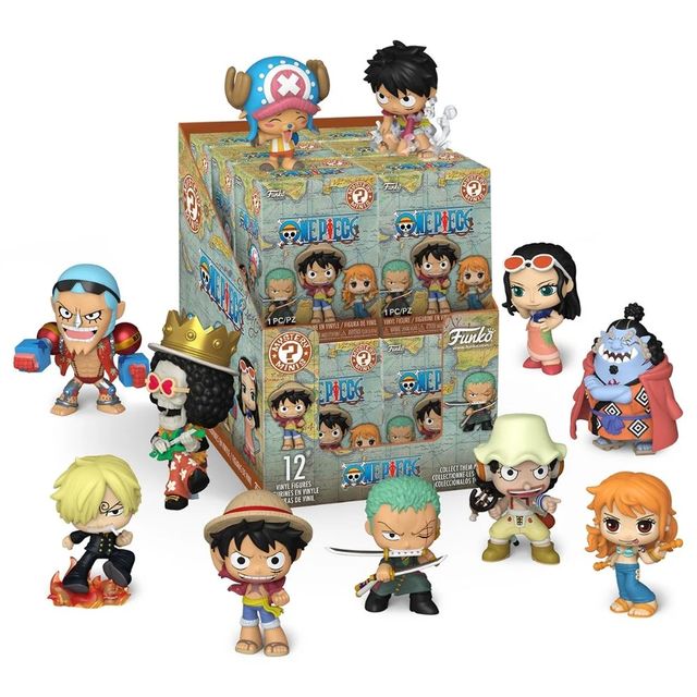 FUNKO POP 90648 ONE PIECE S14 - MYSTERY MINI BLIND BOX - 12PZ DISPLAY 8CM