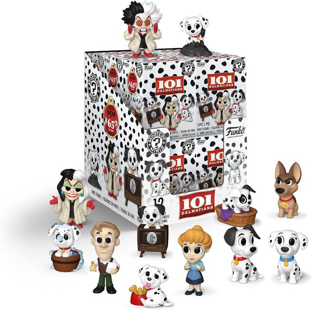 FUNKO POP 90758 101 DALMATIANS - MYSTERY MINI BLIND BOX - DISPLAY 12PZ