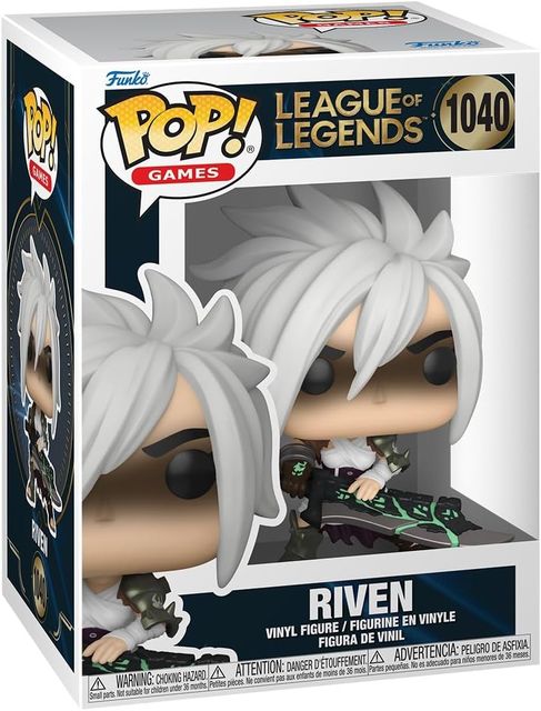 FUNKO POP ARCANE: LEAGUE OF LEGENDS - VINYL FIGURE 1040 RIVEN W/BROKEN BLADE 9CM