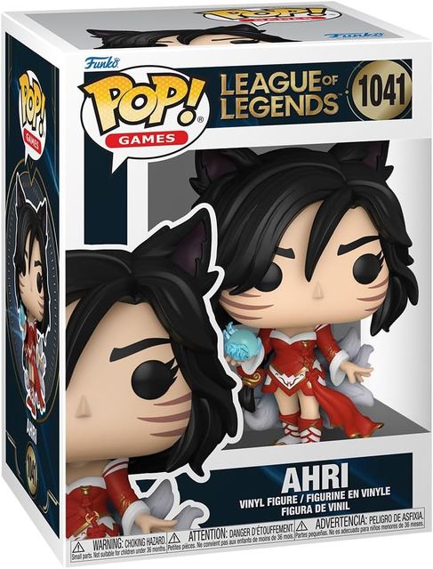 FUNKO POP ARCANE: LEAGUE OF LEGENDS - VINYL FIGURE 1041 AHRI 9CM