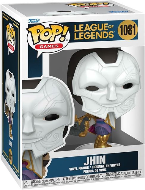FUNKO POP ARCANE: LEAGUE OF LEGENDS - VINYL FIGURE 1081 JHIN 9CM