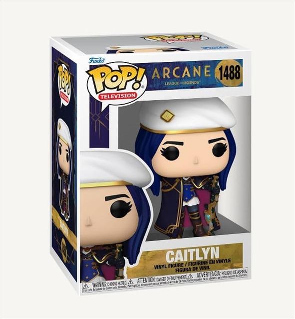 FUNKO POP ARCANE: LEAGUE OF LEGENDS - VINYL FIGURE 1488 CAITLYN 9CM