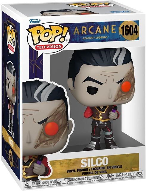 FUNKO POP ARCANE: LEAGUE OF LEGENDS - VINYL FIGURE 1604 SILCO 9CM