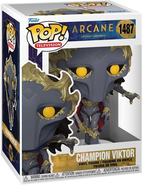 FUNKO POP ARCANE: LEAGUE OF LEGENDS- VINYL FIGURE 1487 VIKTOR 9CM