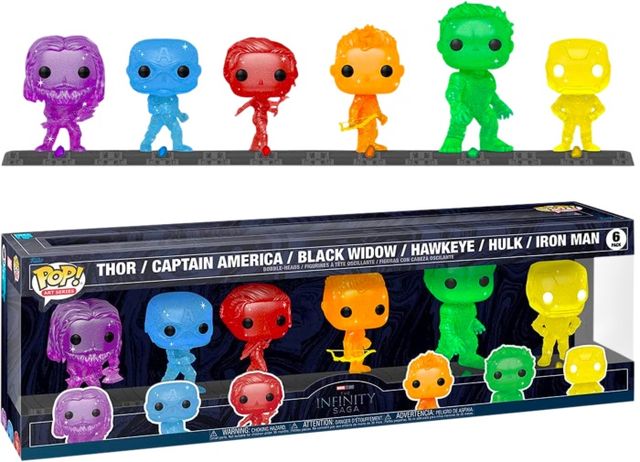 FUNKO POP ARTIST SERIES INFINITY SAGA 6 PACK AVENGERS w/B - SP Edition*