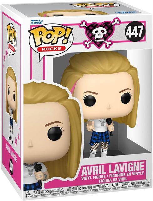 FUNKO POP AVRIL LAVIGNE - VINYL FIGURE 447 GIRLFRIEND 9CM