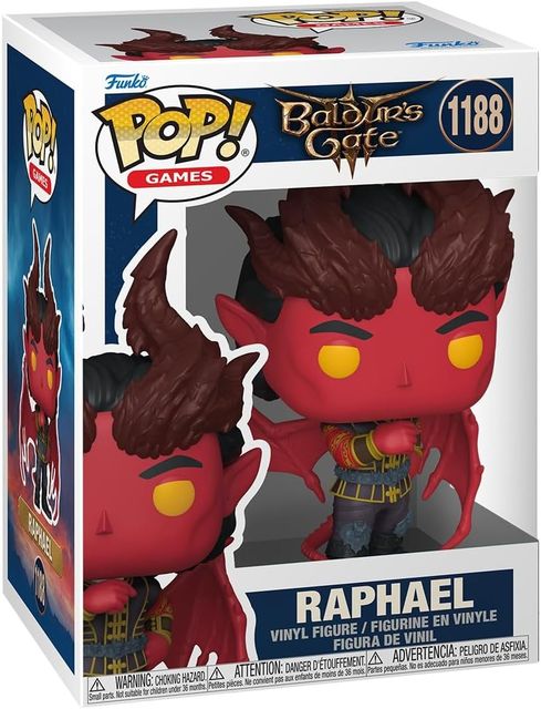 FUNKO POP BALDUR'S GATE - VINYL FIGURE 1188 RAPHAEL 9CM