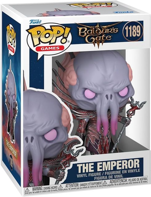 FUNKO POP BALDUR'S GATE - VINYL FIGURE 1189 THE EMPEROR 9CM