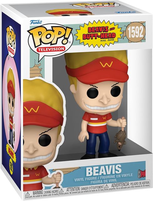 FUNKO POP BEAVIS & BUTT-HEAD - VINYL FIGURE 1592 BEAVIS 9CM