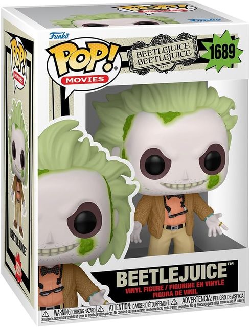 FUNKO POP BEETLEJUICE - VINYL FIGURE 1689 BEETLEJUICE 9CM