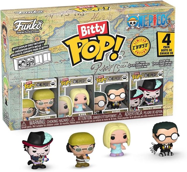 FUNKO POP BITTY POP ONE PIECE - VINYL FIGURE - 86895 USOPP (4PK)