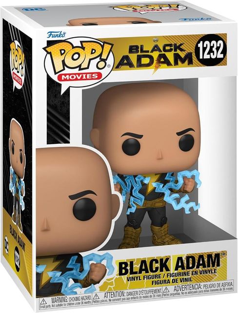 FUNKO POP BLACK ADAM - VINYL FIGURE 1232 BLACK ADAM 9CM*