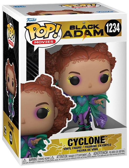 FUNKO POP BLACK ADAM - VINYL FIGURE POP 1234 CYCLONE 9CM*