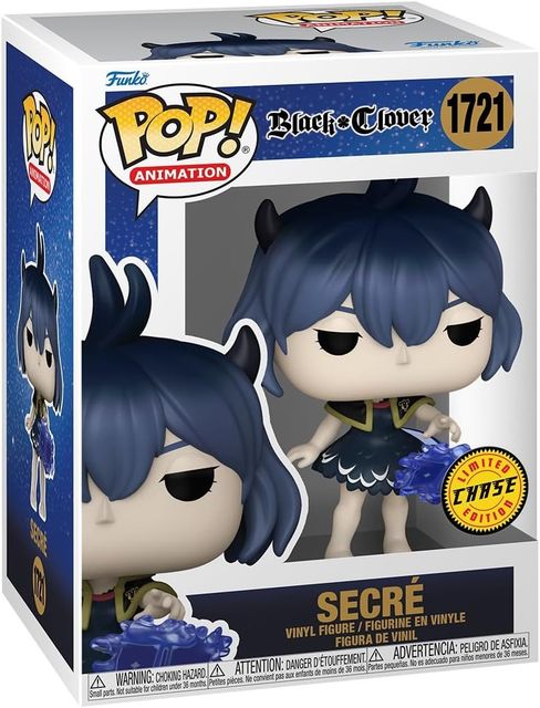 FUNKO POP BLACK CLOVER - VINYL FIGURE 1721 SECRÈ 9CM COC