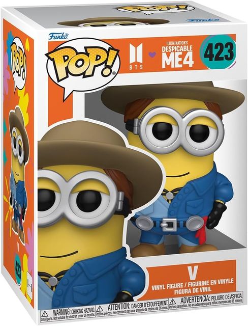 FUNKO POP CATTIVISSIMO ME X BTS - VINYL FIGURE 423 V 9CM