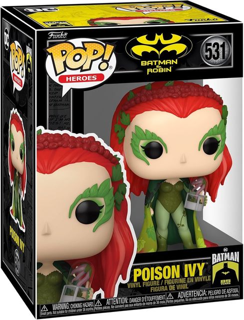 FUNKO POP DC COMICS: BATMAN & ROBIN - VINYL FIGURE 531 POISON IVY 9CM