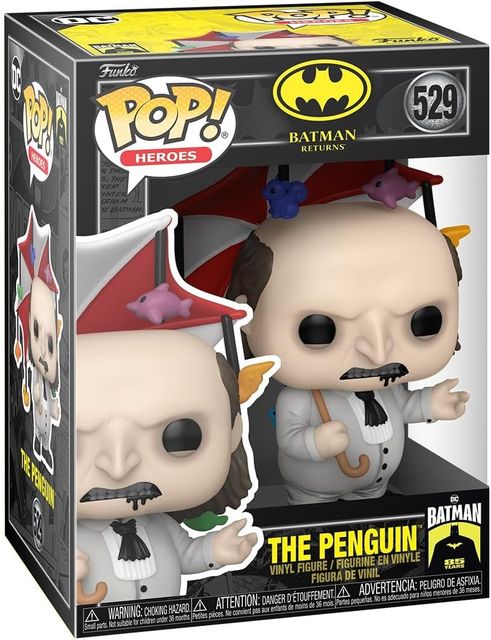 FUNKO POP DC COMICS: BATMAN RETURNS - VINYL FIGURE 529 THE PENGUIN 9CM