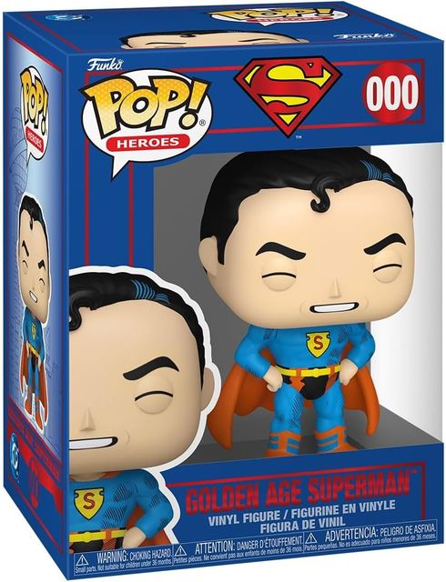 FUNKO POP DC COMICS: SHIELD THROUGH THE AGES - VINYL FIGURE 000 GOLDEN AGE SUPE…
