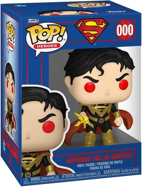 FUNKO POP DC COMICS: SHIELD THROUGH THE AGES - VINYL FIGURE 611 SUPERMAN FALL O…