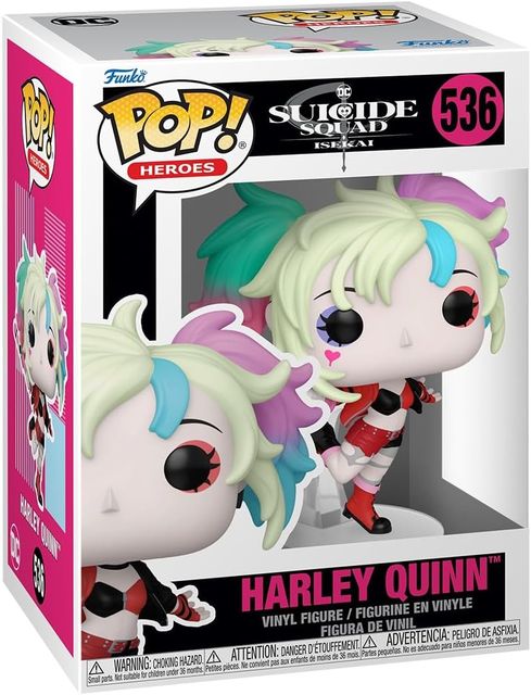 FUNKO POP DC COMICS: SUICIDE SQUAD ISEKAI - VINYL FIGURE 536 HARLEY 9CM