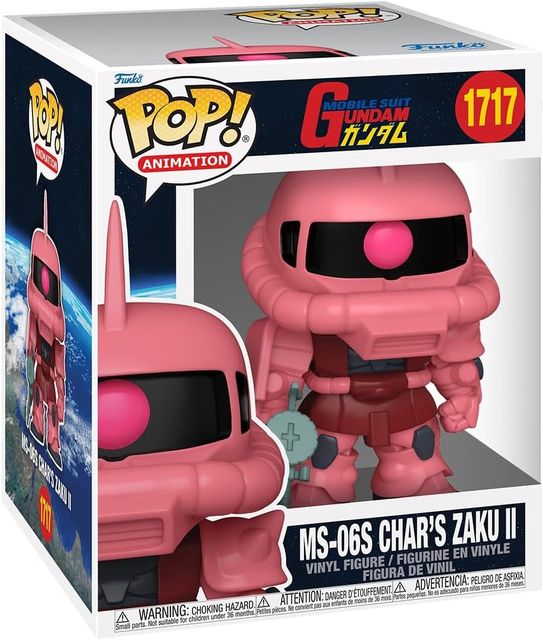 FUNKO POP DELUXE MOBILE SUIT GUNDAM - VINYL FIGURE 1717 CHAR'S ZAKU II 15CM