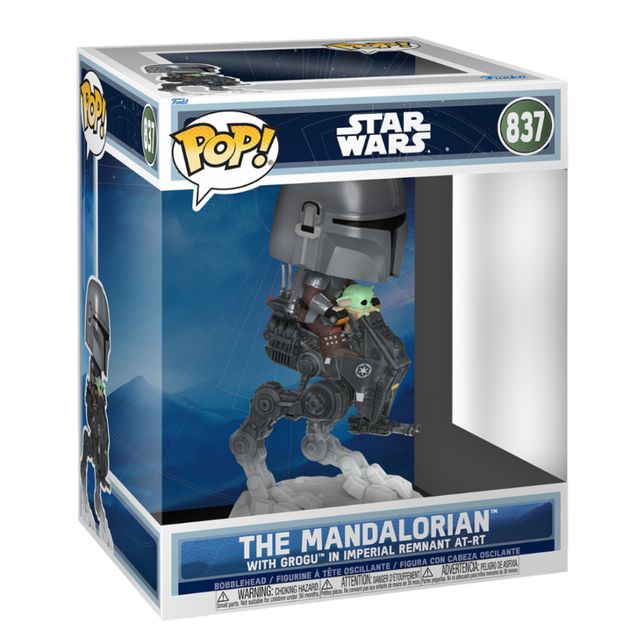 FUNKO POP DELUXE STAR WARS: MANDALORIAN & GROGU (2026) - VINYL FIGURE 837 THE M…