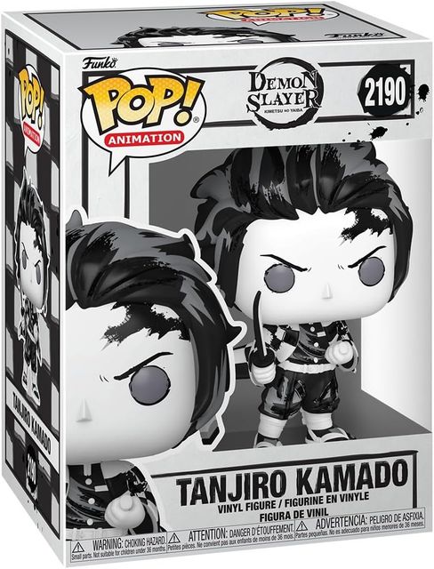 FUNKO POP DEMON SLAYER S3 - VINYL FIGURE 2190 TANJIRO KAMADO (SUMI-INK) 9CM