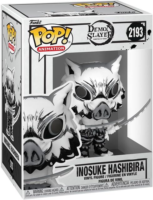FUNKO POP DEMON SLAYER S3 - VINYL FIGURE 2193 INOSUKE HASHIBIRA (SUMI-INK) 9CM