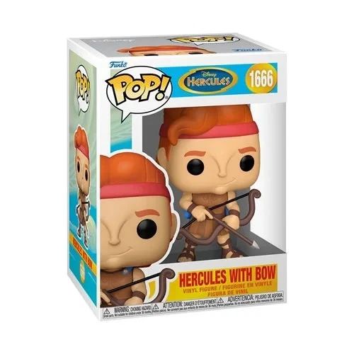 FUNKO POP DISNEY - HERCULES 25TH ANNIVERSARY - VINYL FIGURE 1666 HERCULES WITH …