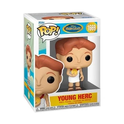 FUNKO POP DISNEY - HERCULES 25TH ANNIVERSARY - VINYL FIGURE 1669 YOUNG HERC 9CM