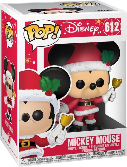 FUNKO POP DISNEY HOLIDAY - VINYL FIGURE 612 MICKEY 9CM