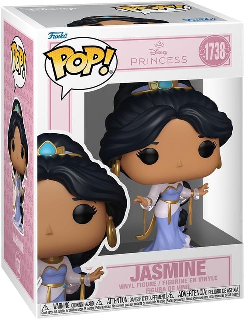 FUNKO POP DISNEY PRINCESS :GRAND ENTRANCES - VINYL FIGURE 1738 JASMINE 9CM 90305