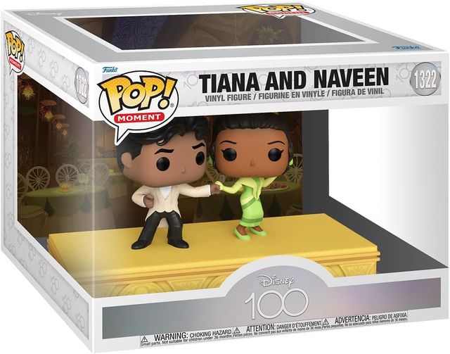 FUNKO POP DISNEY: 100TH ANNIVERSARY - MOVIE MOMENT VINYL FIGURE 1322 TIANA & NA…