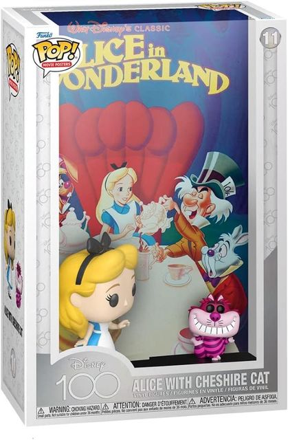 FUNKO POP DISNEY: 100TH ANNIVERSARY - MOVIE POSTER VINYL FIGURE 11 ALICE IN WON…