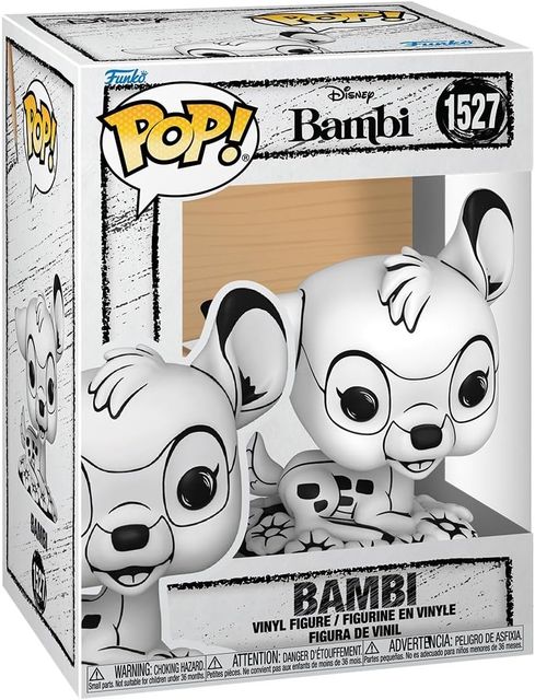 FUNKO POP DISNEY: BAMBI - VINYL FIGURE 1527 BAMBI (SKETCHED) 9CM