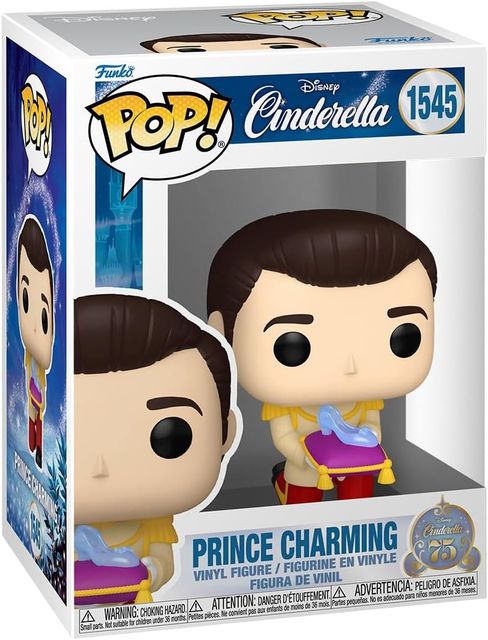 FUNKO POP DISNEY: CINDERELLA 75TH ANNIVERSARY - VINYL FIGURE 1545 PRICE CHARMIN…