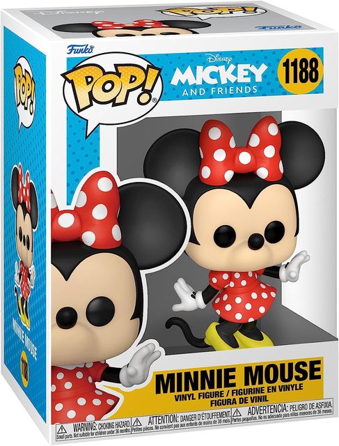 FUNKO POP DISNEY: CLASSIC - VINYL FIGURE 1188 MINNIE MOUSE 9CM