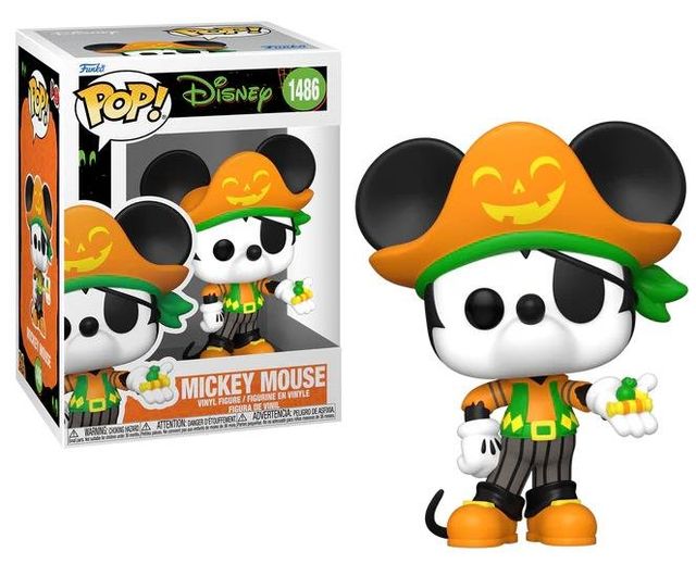 FUNKO POP DISNEY: HALLOWEEN - VINYL FIGURE 1486 PIRATE MICKEY