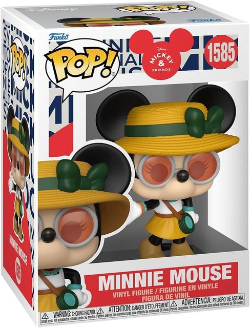 FUNKO POP DISNEY: MICKEY MOUSE IN REAL LIFE - VINYL FIGURE 1585 MINNIE (FESTIVA…