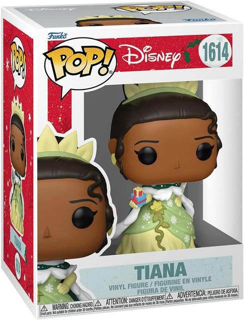 FUNKO POP DISNEY: PRINCESS HOLIDAY - VINYL FIGURE 1614 TIANA 9CM
