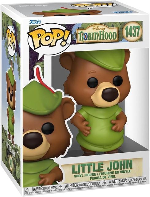 FUNKO POP DISNEY: ROBIN HOOD - VINYL FIGURE 1437 LITTLE JOHN 9CM