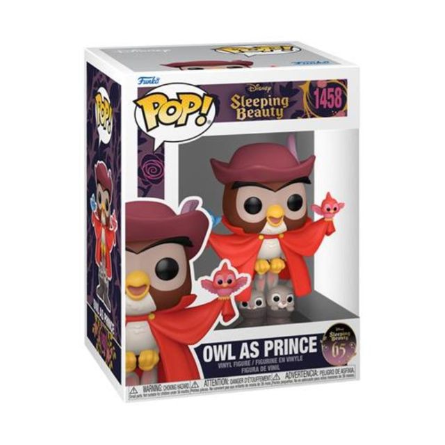 FUNKO POP DISNEY: SLEEPING BEAUTY 65TH ANNIVERSARY - VINYL FIGURE 1458 OWL AS P…